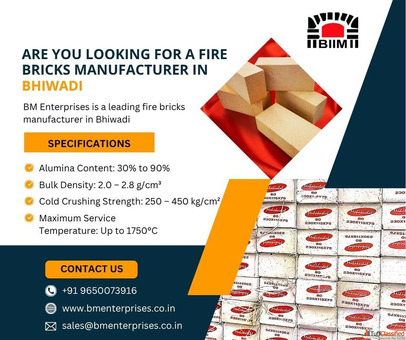 Premium Quality Fire Bricks Manufacturer in Bhiwadi