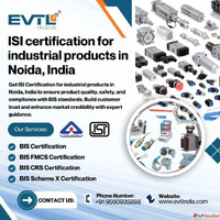 Get ISI Mark Certification for Industrial Products in Noida