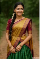 Half Saree Blouse Designs