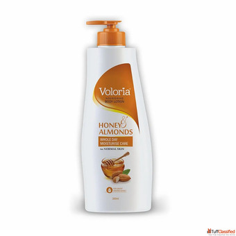 Voloria Body Lotion - Special skin care with honey and almonds