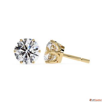 Diamond Stud Earrings for Man by Yarra Jewels