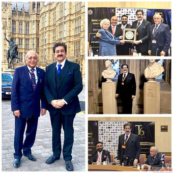 Dr. Sandeep Marwah Delivers Powerful Address at the British Parliament During Book Launch Ceremony