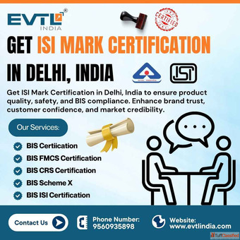 Get Expert ISI Mark Certification Registration in India