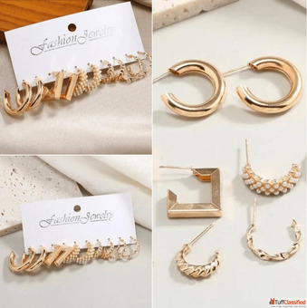 Stylish Hoops Earrings Online in India