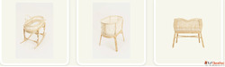 Buy Non-toxic Rattan Bassinet for Newborn Online - Cinta Kid...
