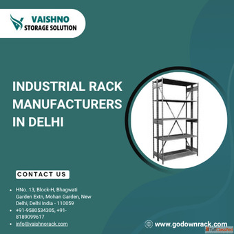 Top Industrial Rack Manufacturers in Delhi - Vaishno Storage Solution