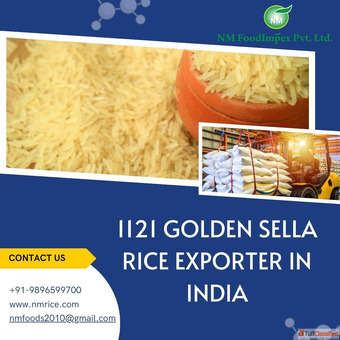 1121 Golden Sella Rice Exporter in India