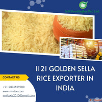 1121 Golden Sella Rice Exporter in India