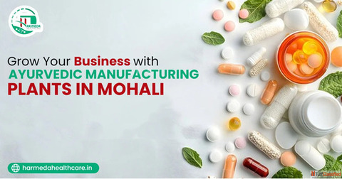 Ayurvedic products manufacturing plant in Mohali