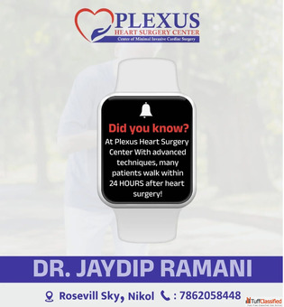 Get Advanced Treatment from the Best Heart Surgeon in Ahmedabad at Plexus
