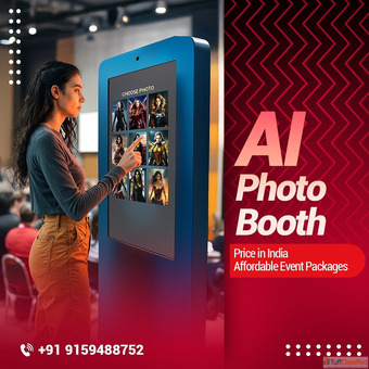 AI Photo Booth Rental Price in India Affordable Event Packages