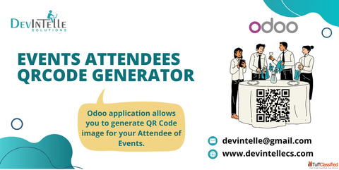 Events Attendees QR Generator in Odoo