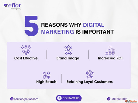Top 5 Reasons Why Your Business Needs Digital Marketing - Eflot