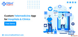 Custom Telemedicine App for Hospitals Clinics - Free Demo