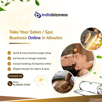 Take Your SalonSpa Business Online in Minutes - IndiaBizzness.net