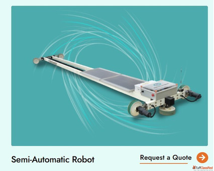 Semi-Automatic Solar Panel Cleaning Robot Smart Affordable Solar Cleaning System
