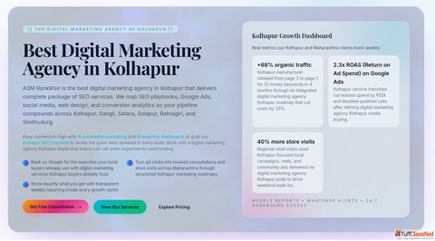 Best Digital Marketing Agency in Kolhapur
