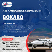 Bokaro Air Ambulance Services - Anytime Anywhere