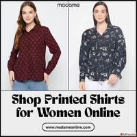 Shop Printed Shirts for Women Online