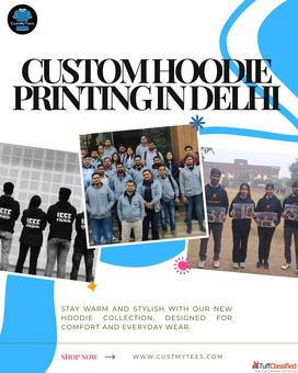 Custom Hoodie Printing in Delhi Customized Hoodies Online Cust My Tees