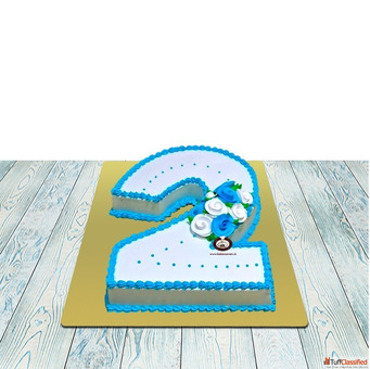 Order 2nd Birthday Cake Online for a Sweet Celebration in India