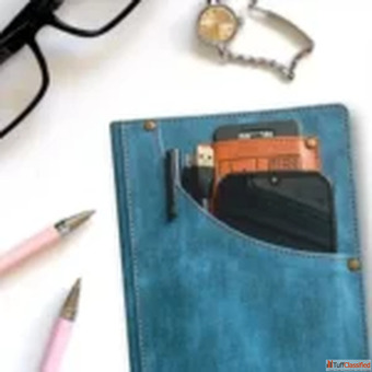 Personalized Travel Diary with Pockets