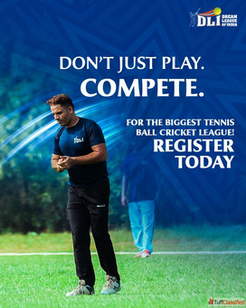 Compete with The Biggest Tennis Ball Cricket League