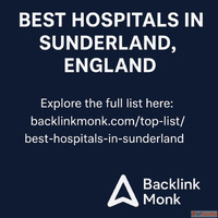 List of Best Hospitals in Sunderland England