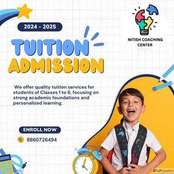 Nitish Coaching Center Best Tuition near me Tuition in Jahangir Puri