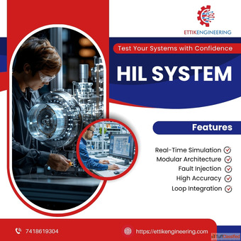 What are the main components of a HIL setup