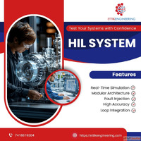 What are the main components of a HIL setup