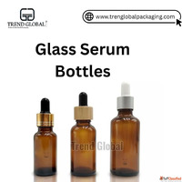 Premium Glass Serum Bottles in India - Elegant Durable Packa...