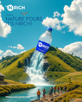 N RICH Taste The Richness Packaged Drinking Water N rich Wat...