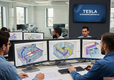 Comprehensive MEP BIM Services by Tesla Outsourcing Services LLC