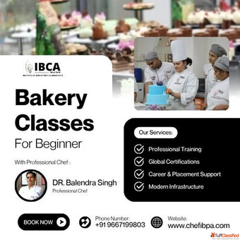 Enroll in IBCA Top Professional Bakery Courses in India