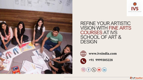 Refine Your Artistic Vision with Fine Arts Courses at IVS School of Art Design