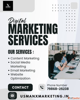 Complete Digital Marketing Services to Grow Your Brand usmanxmarketing.in