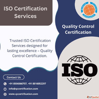 ISO Certification Services Quality Control Certification
