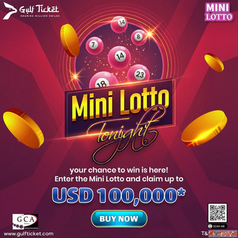 Win Big with Mini Lotto Tonight - Claim Up to USD 100000