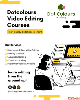 DotColours Video Editing Courses - Craft Stories That Captivate Description