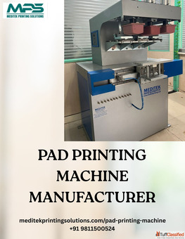 Leading Pad Printing Machine Manufacturers In Delhi Offering Precision Solutions