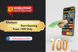 Kheloyar Minimum Deposit Amount - Start Gaming From 100 Only
