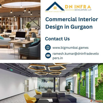 Expert Commercial Interior Design in Gurgaon for Workspaces