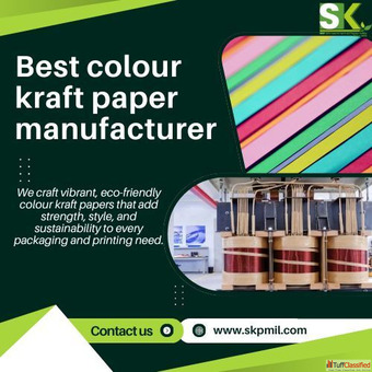 Best Colour Kraft Paper Manufacturers for Packaging Printing Craft Applications