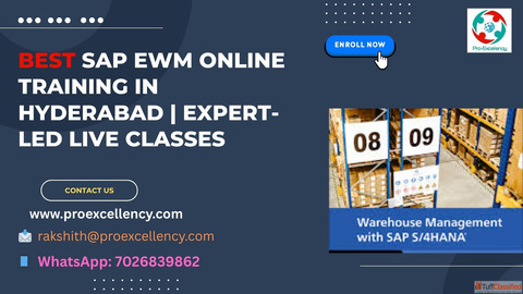 Boost Your Logistics Career with SAP EWM Online Training in Hyderabad