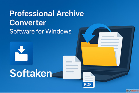 Professional Archive Converter Software for Windows Users by Softaken