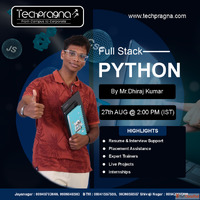 Best Python Course for Data Science Enthusiasts - TechPragna