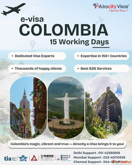Colombia Visa Application for Indians - Professional Guidance Support