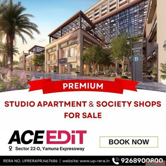 ACE Edit 9268900800 Studio Apartments at Yamuna Expressway