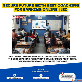 Secure Future with Best Coaching for Banking Online JEC